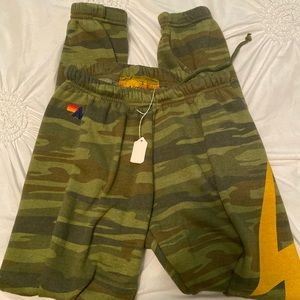 NWT aviator nation bolt sweats